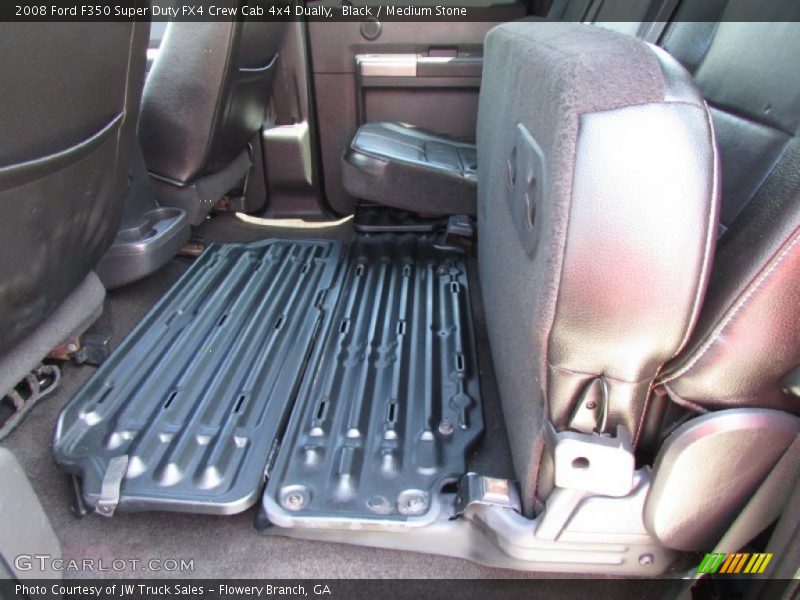 Black / Medium Stone 2008 Ford F350 Super Duty FX4 Crew Cab 4x4 Dually