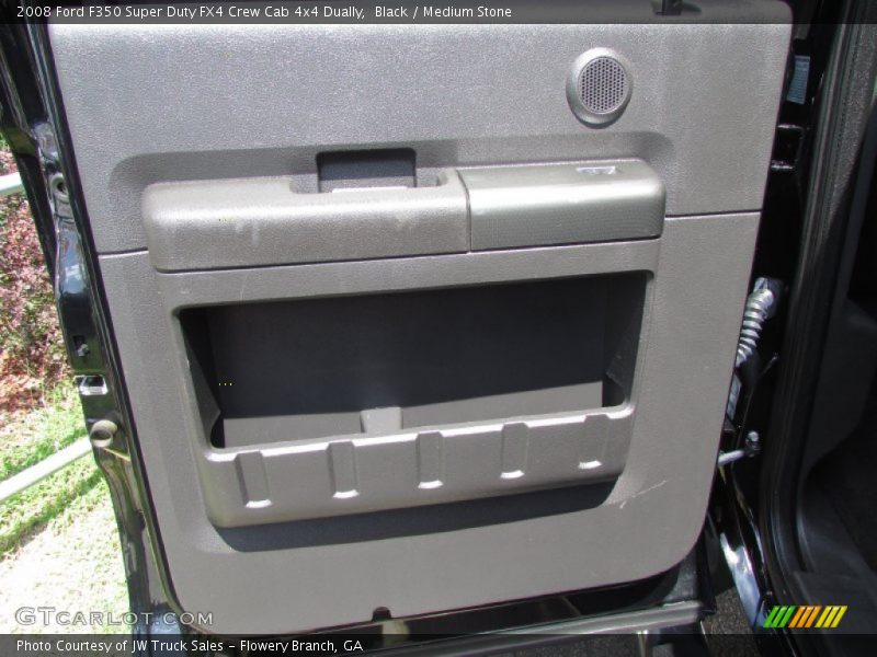 Black / Medium Stone 2008 Ford F350 Super Duty FX4 Crew Cab 4x4 Dually