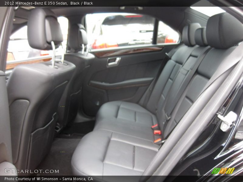 Black / Black 2012 Mercedes-Benz E 350 Sedan