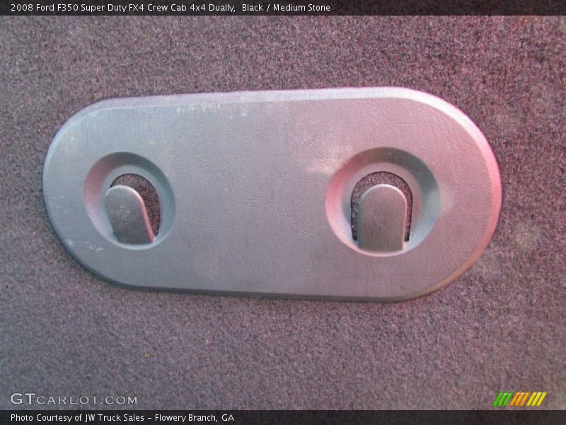 Black / Medium Stone 2008 Ford F350 Super Duty FX4 Crew Cab 4x4 Dually