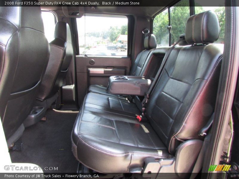 Black / Medium Stone 2008 Ford F350 Super Duty FX4 Crew Cab 4x4 Dually