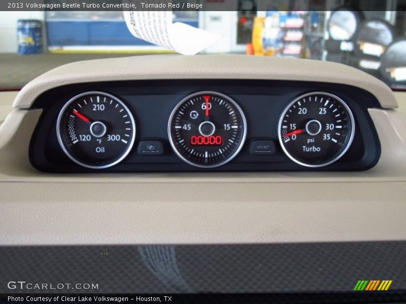 Tornado Red / Beige 2013 Volkswagen Beetle Turbo Convertible