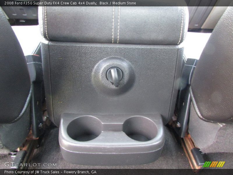 Black / Medium Stone 2008 Ford F350 Super Duty FX4 Crew Cab 4x4 Dually