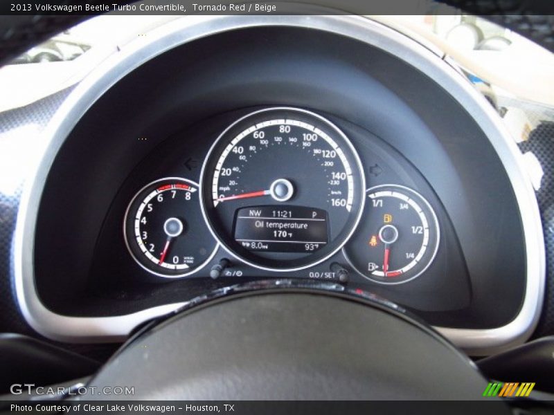 Tornado Red / Beige 2013 Volkswagen Beetle Turbo Convertible