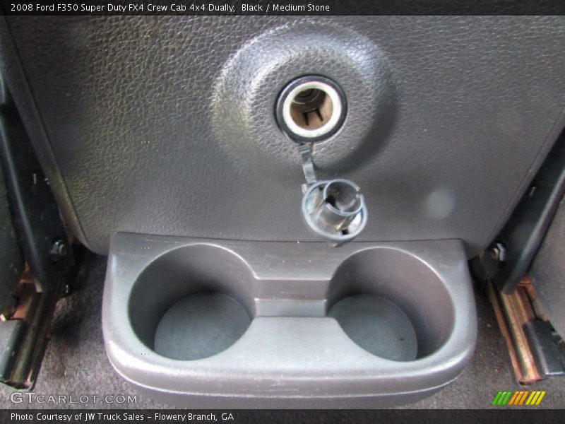 Black / Medium Stone 2008 Ford F350 Super Duty FX4 Crew Cab 4x4 Dually