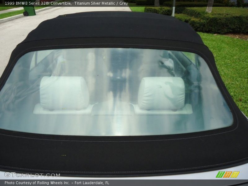 Titanium Silver Metallic / Grey 1999 BMW 3 Series 328i Convertible