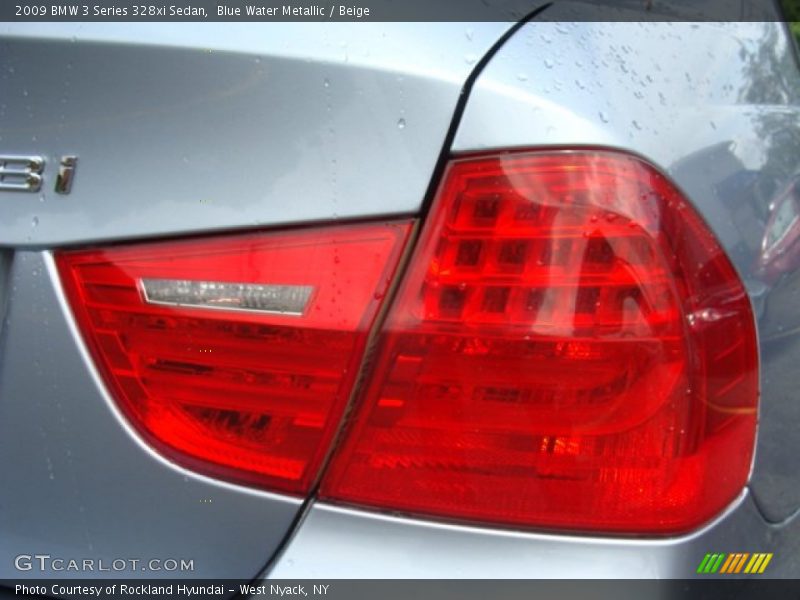 Blue Water Metallic / Beige 2009 BMW 3 Series 328xi Sedan