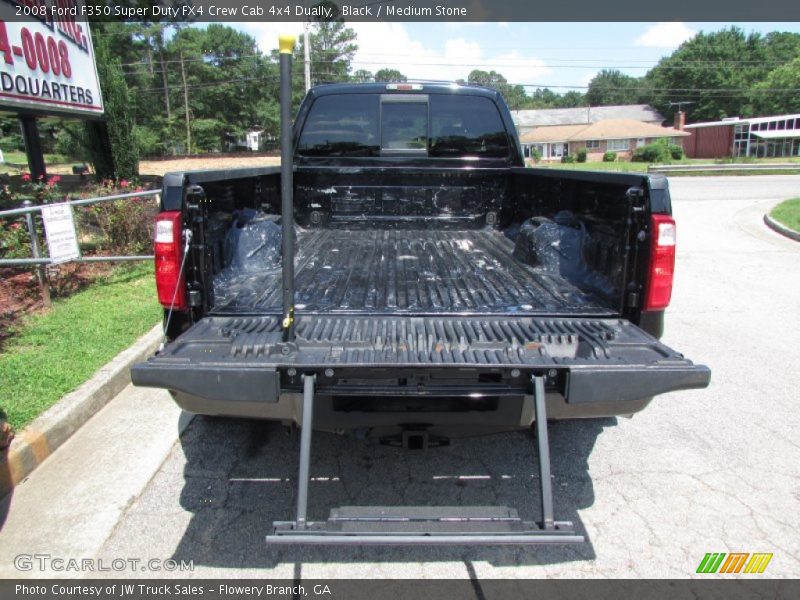 Black / Medium Stone 2008 Ford F350 Super Duty FX4 Crew Cab 4x4 Dually