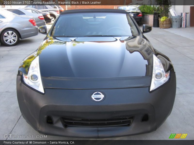 Magnetic Black / Black Leather 2010 Nissan 370Z Touring Roadster