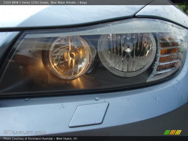 Blue Water Metallic / Beige 2009 BMW 3 Series 328xi Sedan