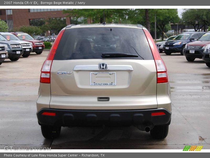 Borrego Beige Metallic / Ivory 2007 Honda CR-V EX