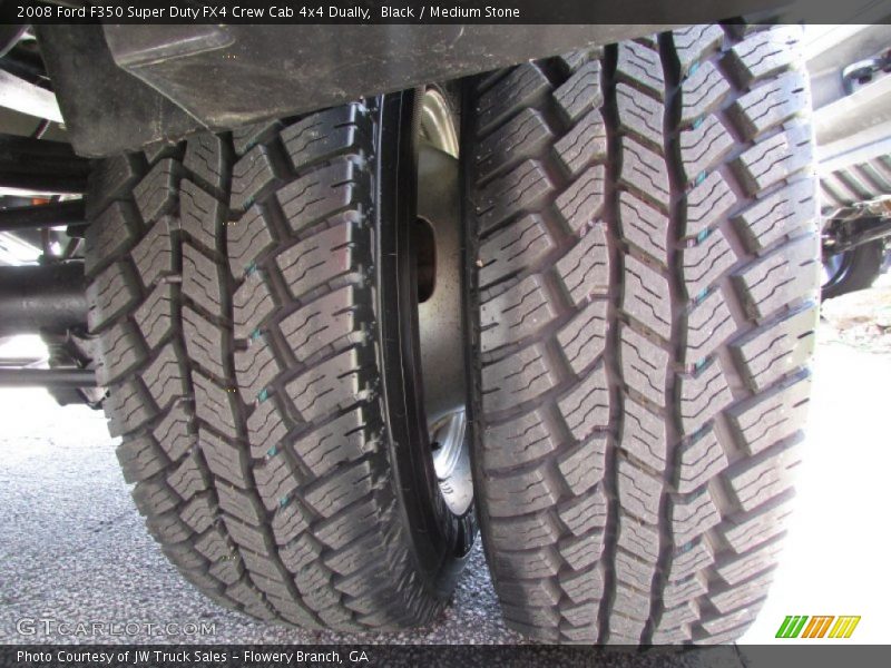 Black / Medium Stone 2008 Ford F350 Super Duty FX4 Crew Cab 4x4 Dually