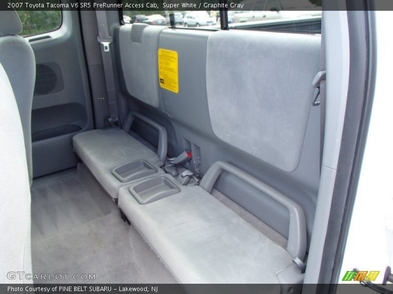 Super White / Graphite Gray 2007 Toyota Tacoma V6 SR5 PreRunner Access Cab