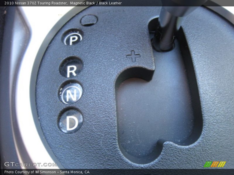 Magnetic Black / Black Leather 2010 Nissan 370Z Touring Roadster