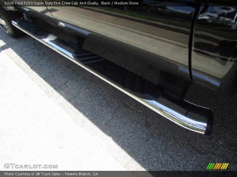 Black / Medium Stone 2008 Ford F350 Super Duty FX4 Crew Cab 4x4 Dually