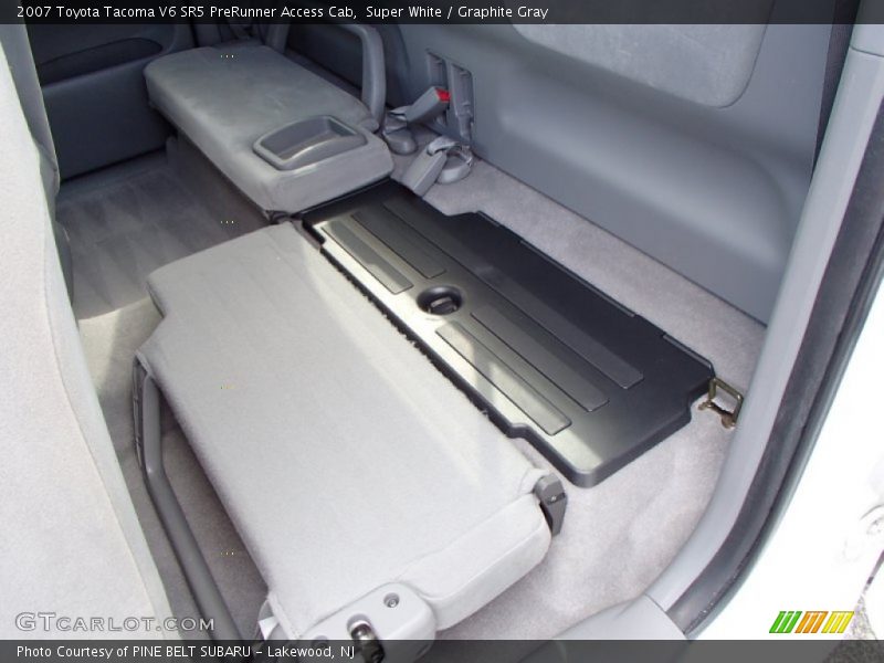 Super White / Graphite Gray 2007 Toyota Tacoma V6 SR5 PreRunner Access Cab