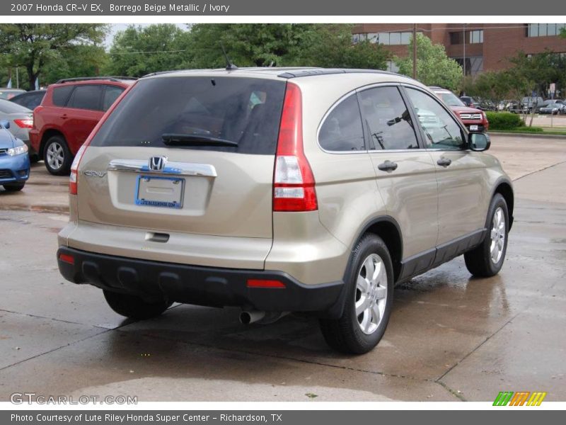 Borrego Beige Metallic / Ivory 2007 Honda CR-V EX