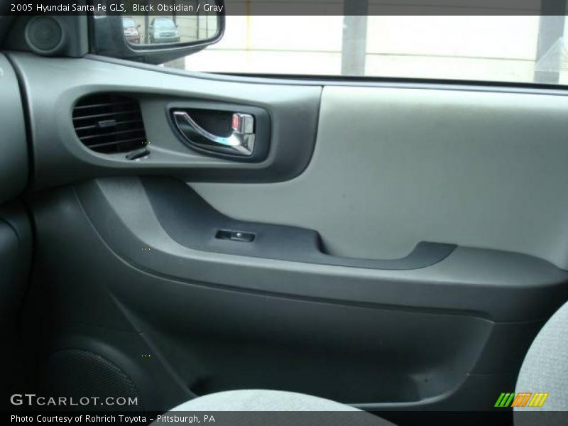 Black Obsidian / Gray 2005 Hyundai Santa Fe GLS