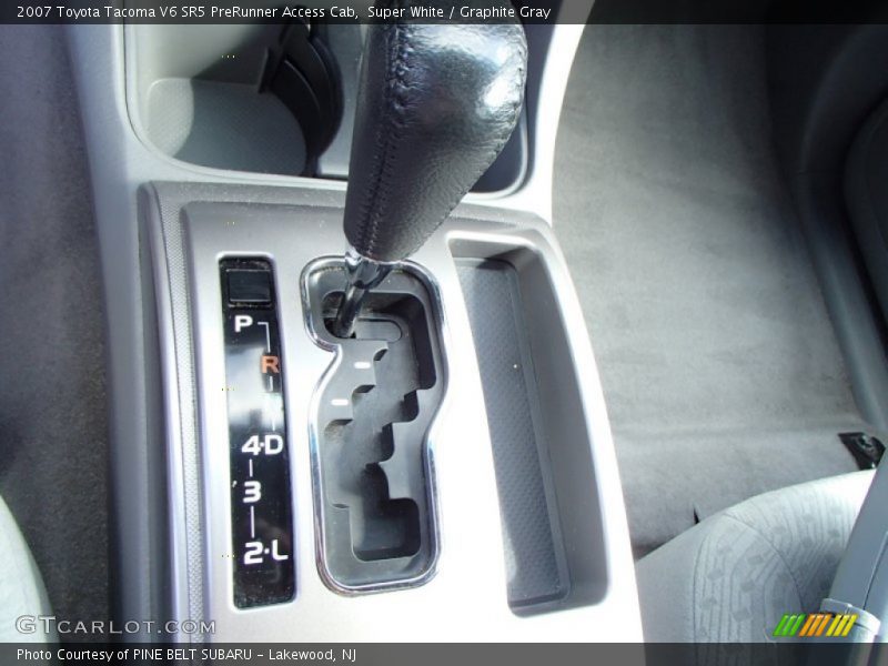 Super White / Graphite Gray 2007 Toyota Tacoma V6 SR5 PreRunner Access Cab