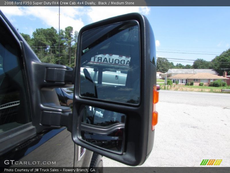 Black / Medium Stone 2008 Ford F350 Super Duty FX4 Crew Cab 4x4 Dually