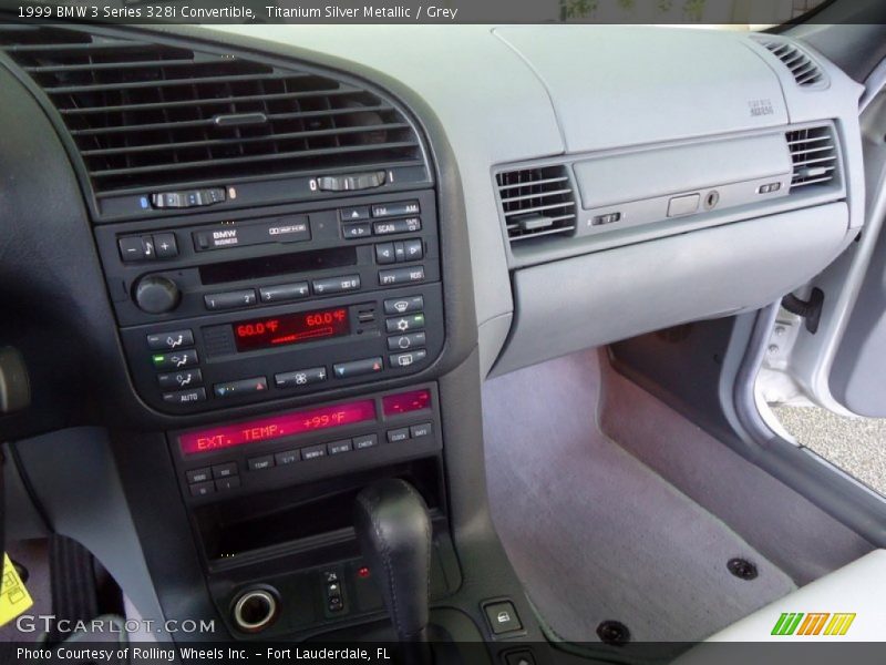Titanium Silver Metallic / Grey 1999 BMW 3 Series 328i Convertible