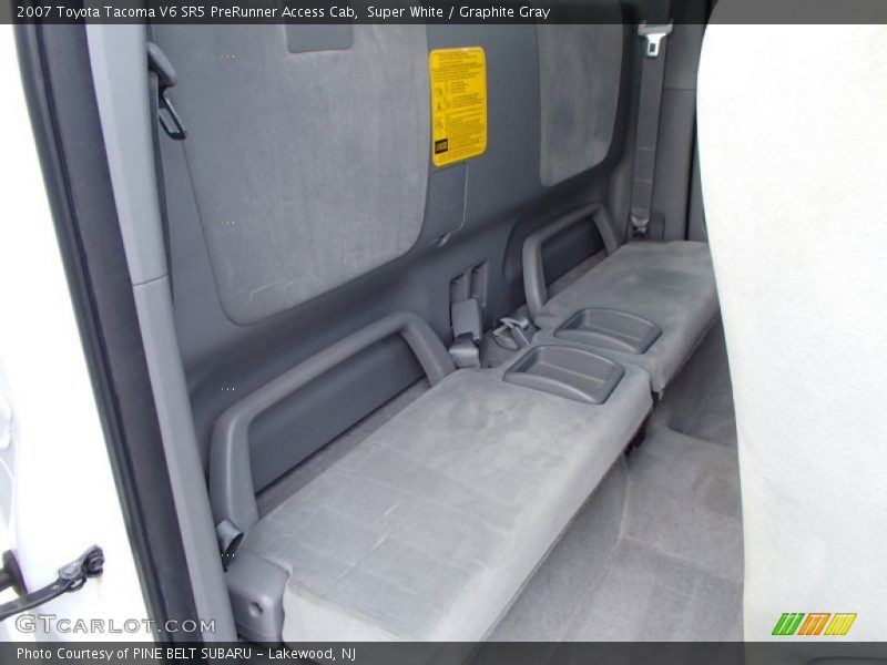 Super White / Graphite Gray 2007 Toyota Tacoma V6 SR5 PreRunner Access Cab