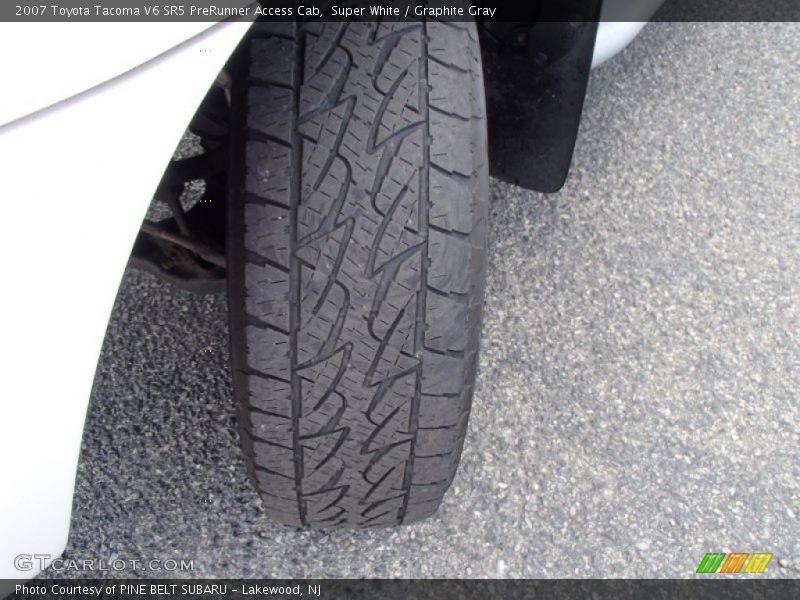 Super White / Graphite Gray 2007 Toyota Tacoma V6 SR5 PreRunner Access Cab