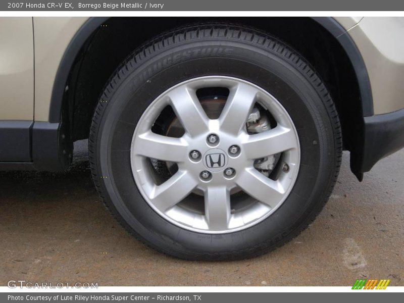 Borrego Beige Metallic / Ivory 2007 Honda CR-V EX