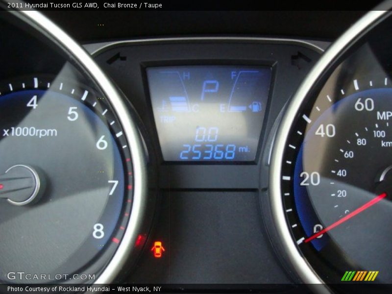 Chai Bronze / Taupe 2011 Hyundai Tucson GLS AWD