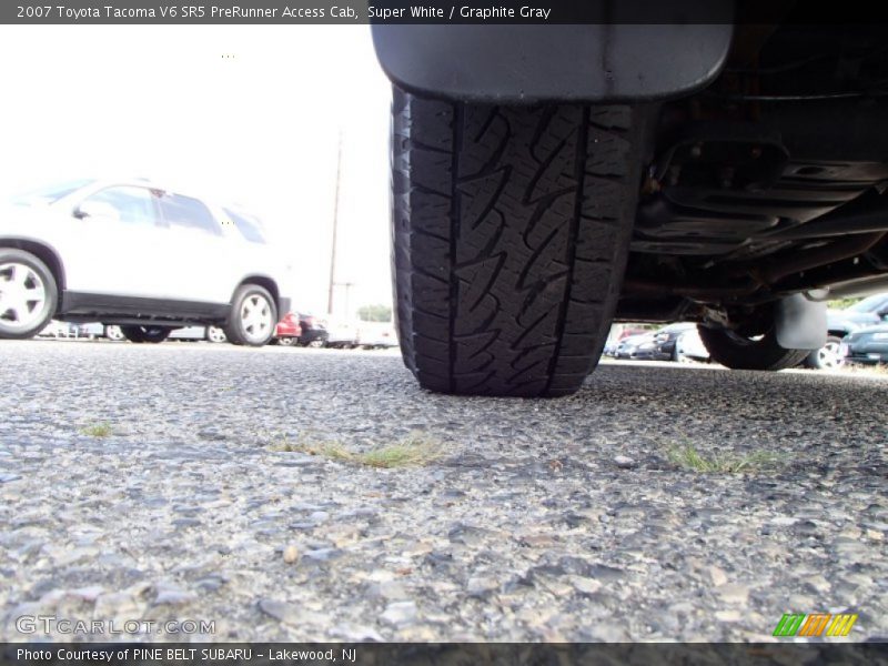 Super White / Graphite Gray 2007 Toyota Tacoma V6 SR5 PreRunner Access Cab