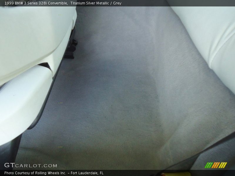 Titanium Silver Metallic / Grey 1999 BMW 3 Series 328i Convertible