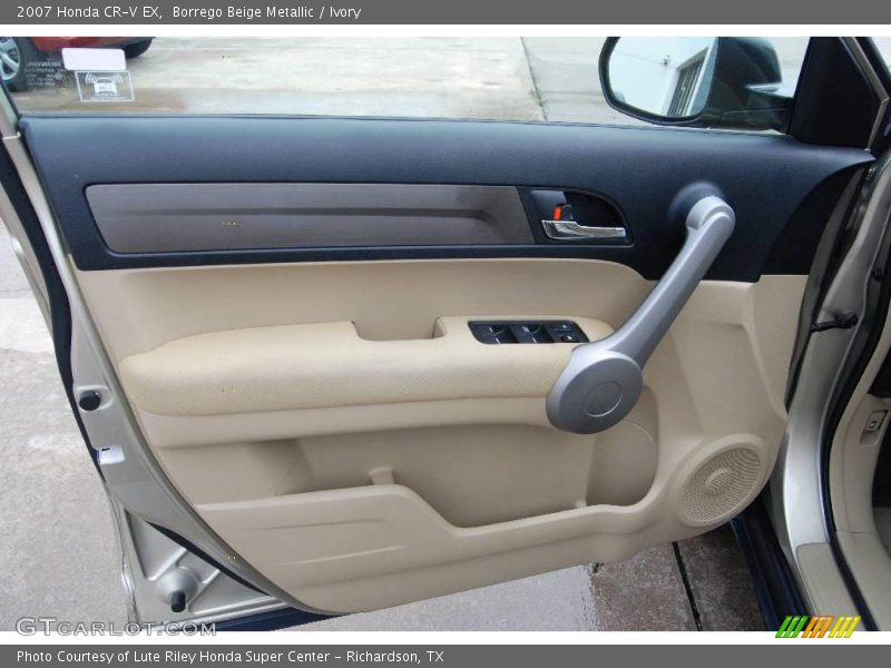 Borrego Beige Metallic / Ivory 2007 Honda CR-V EX