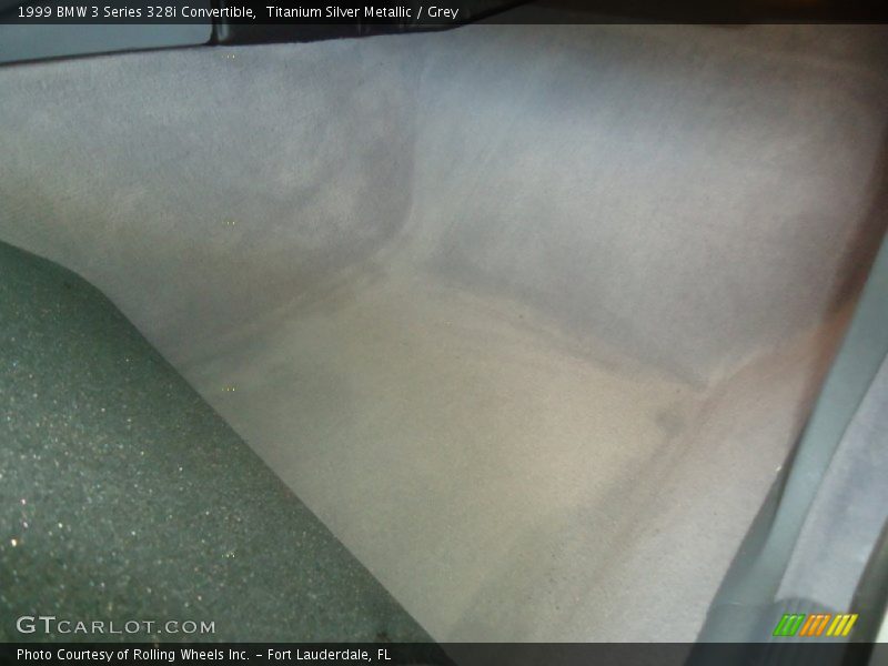 Titanium Silver Metallic / Grey 1999 BMW 3 Series 328i Convertible