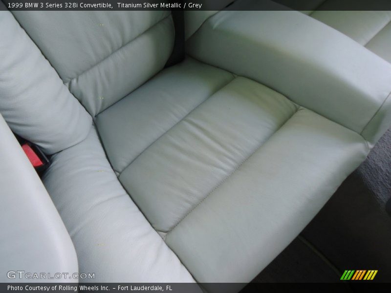 Titanium Silver Metallic / Grey 1999 BMW 3 Series 328i Convertible