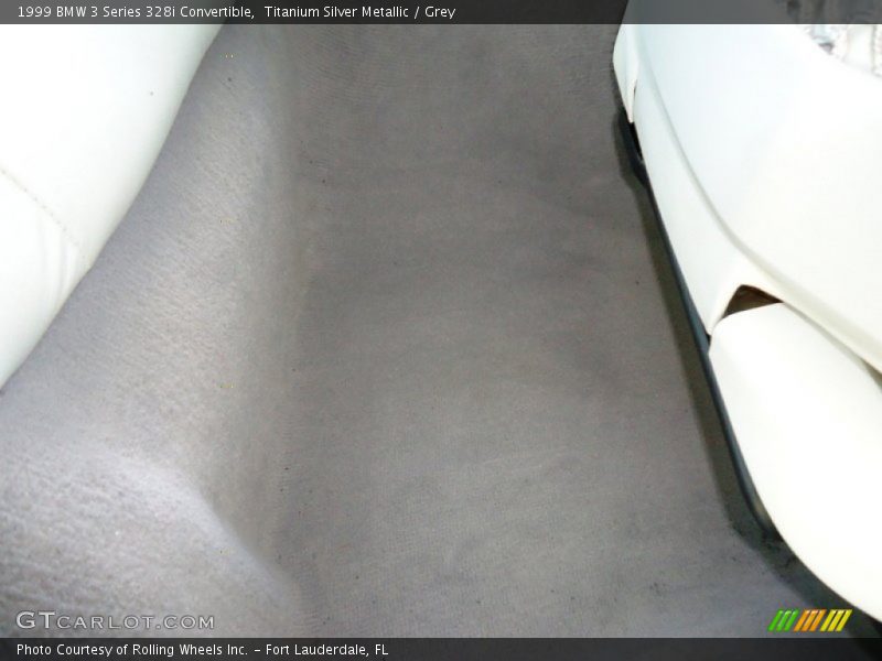 Titanium Silver Metallic / Grey 1999 BMW 3 Series 328i Convertible