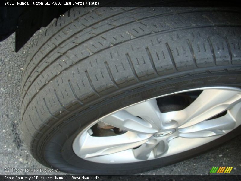 Chai Bronze / Taupe 2011 Hyundai Tucson GLS AWD