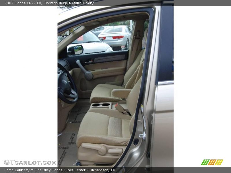Borrego Beige Metallic / Ivory 2007 Honda CR-V EX