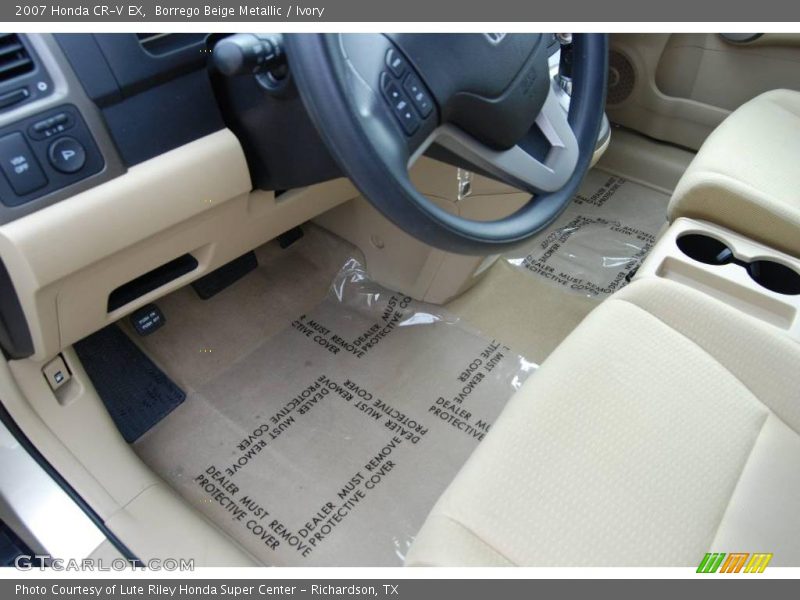 Borrego Beige Metallic / Ivory 2007 Honda CR-V EX