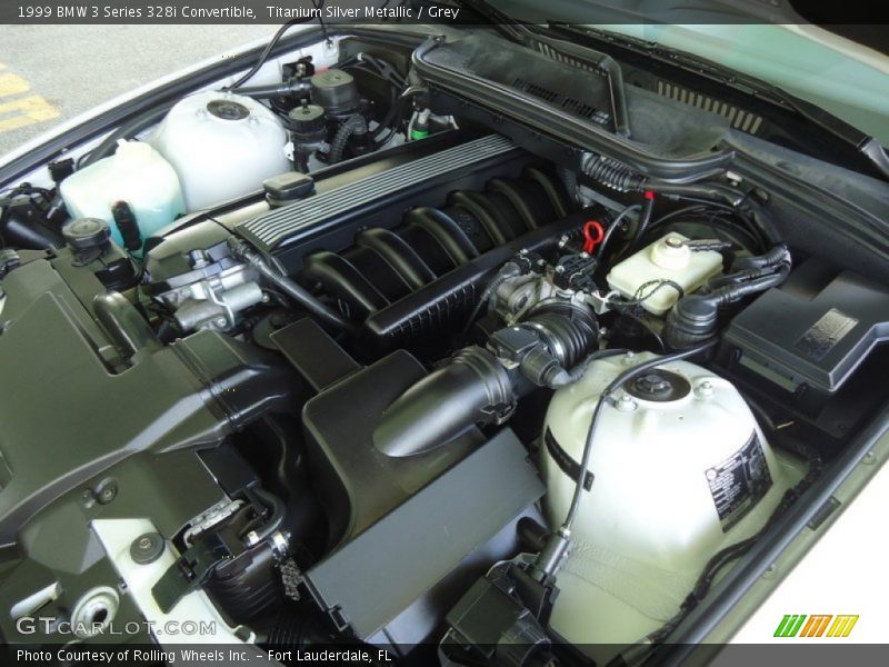  1999 3 Series 328i Convertible Engine - 2.5L DOHC 24V Inline 6 Cylinder