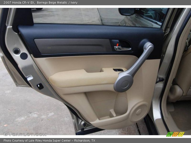 Borrego Beige Metallic / Ivory 2007 Honda CR-V EX