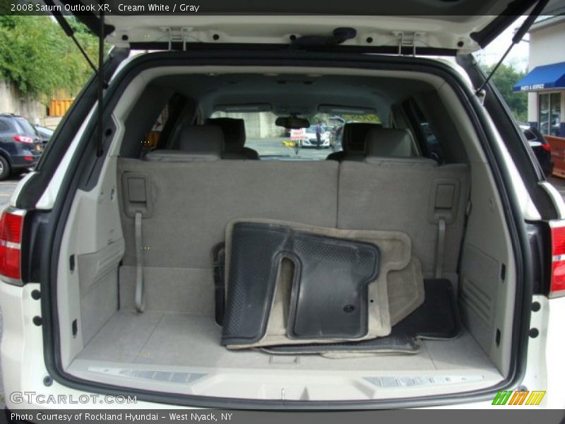 Cream White / Gray 2008 Saturn Outlook XR