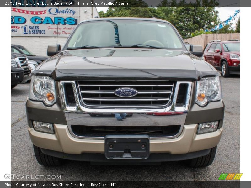 Mineral Grey Metallic / Camel 2006 Ford Explorer Eddie Bauer 4x4