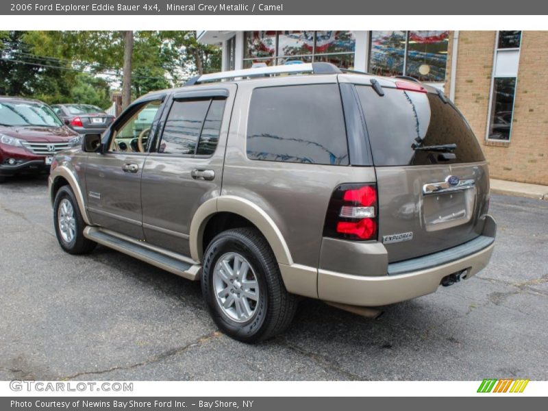 Mineral Grey Metallic / Camel 2006 Ford Explorer Eddie Bauer 4x4