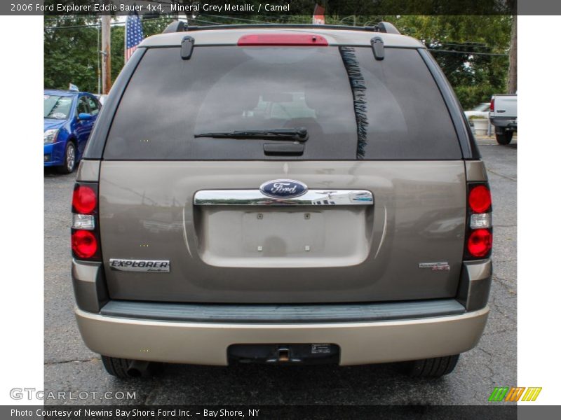 Mineral Grey Metallic / Camel 2006 Ford Explorer Eddie Bauer 4x4