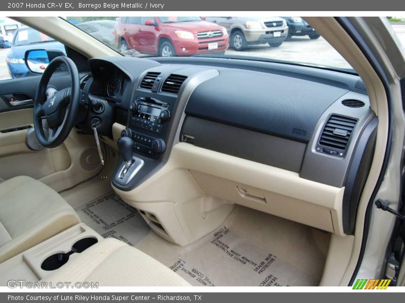 Borrego Beige Metallic / Ivory 2007 Honda CR-V EX