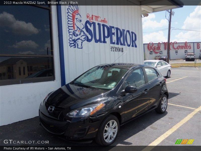 Brilliant Black / Black 2013 Mazda MAZDA2 Sport