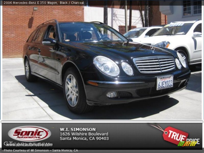 Black / Charcoal 2006 Mercedes-Benz E 350 Wagon