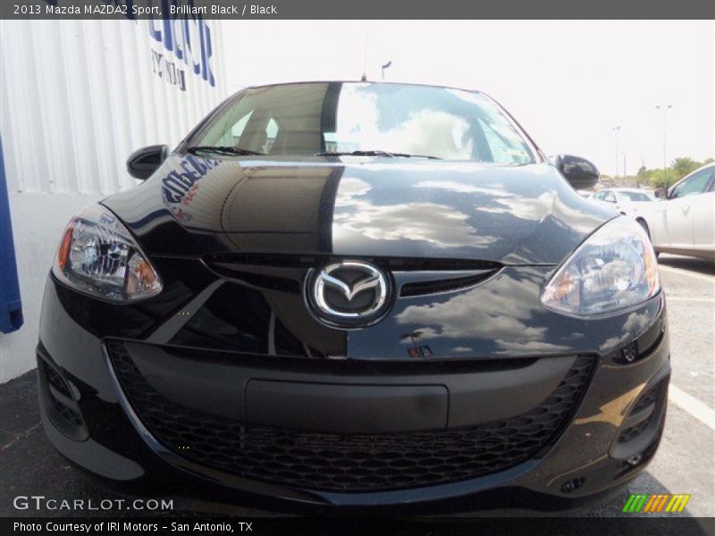 Brilliant Black / Black 2013 Mazda MAZDA2 Sport