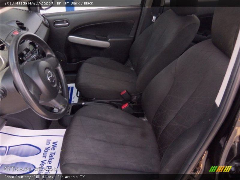 Brilliant Black / Black 2013 Mazda MAZDA2 Sport