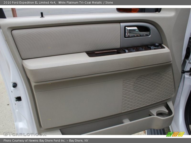 White Platinum Tri-Coat Metallic / Stone 2010 Ford Expedition EL Limited 4x4
